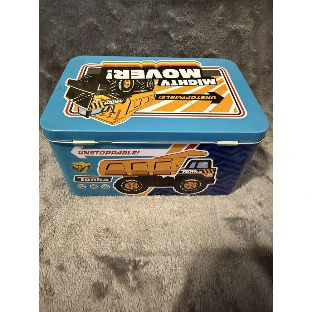 Tonka Unstoppable Mighty Mover Tin Empty‎ Collectible